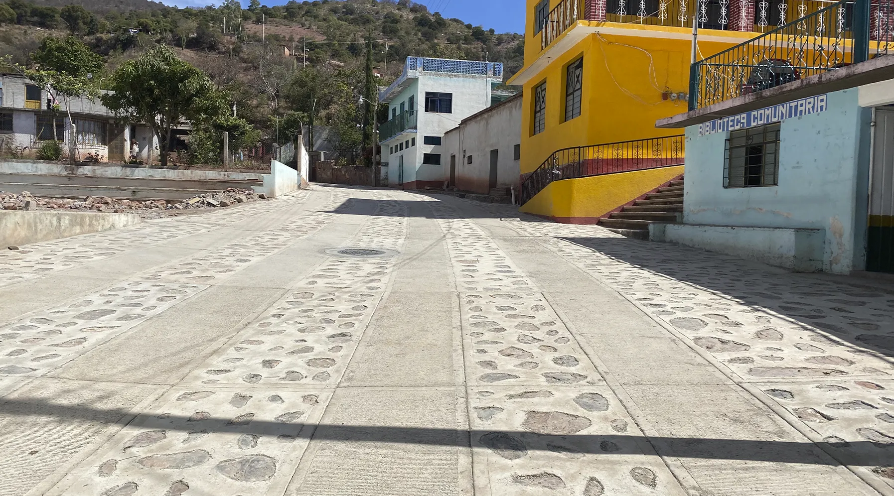 Pavimentación Calle Principal, Santa María Albarradas