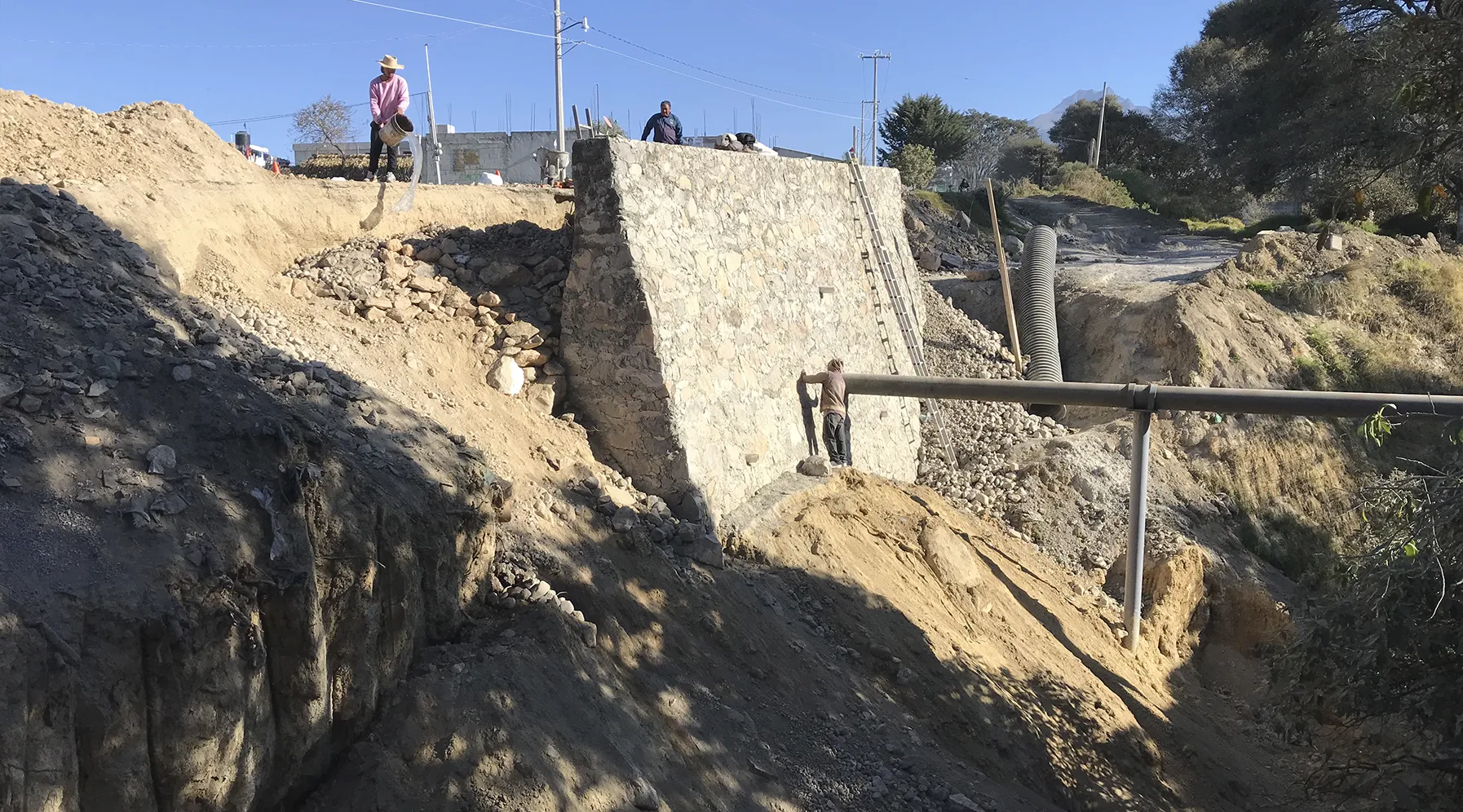 Muro de Contención San Isidro Buensuceso 